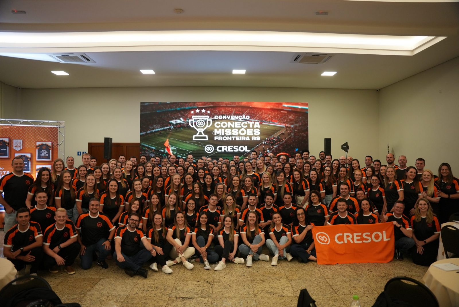 Mais de 150 colaboradores participaram da Convenção Cresol Missões Fronteira RS