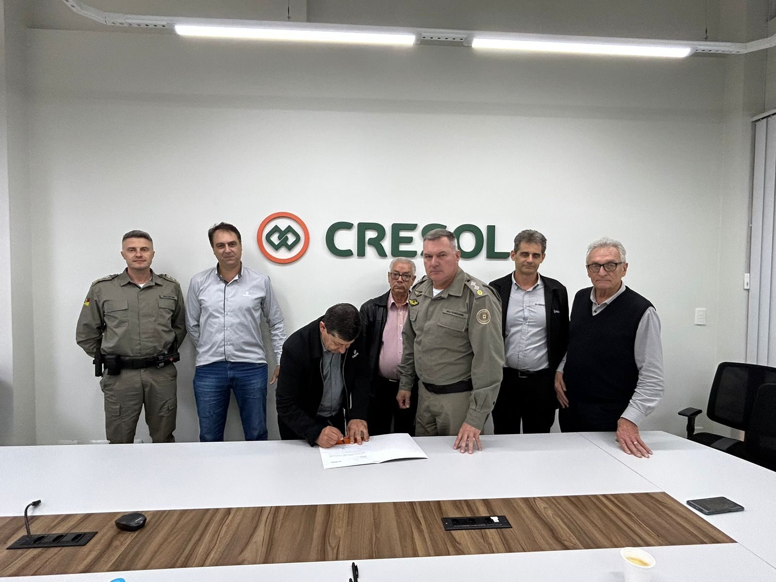 Momento do repasse da Cresol ao CONSEPRO (2)