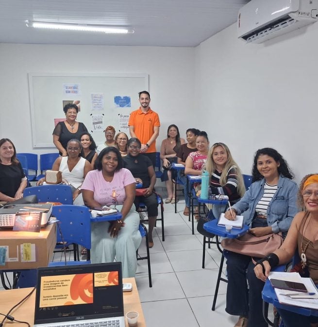Oficina foi realizada em parceria com o Sebrae