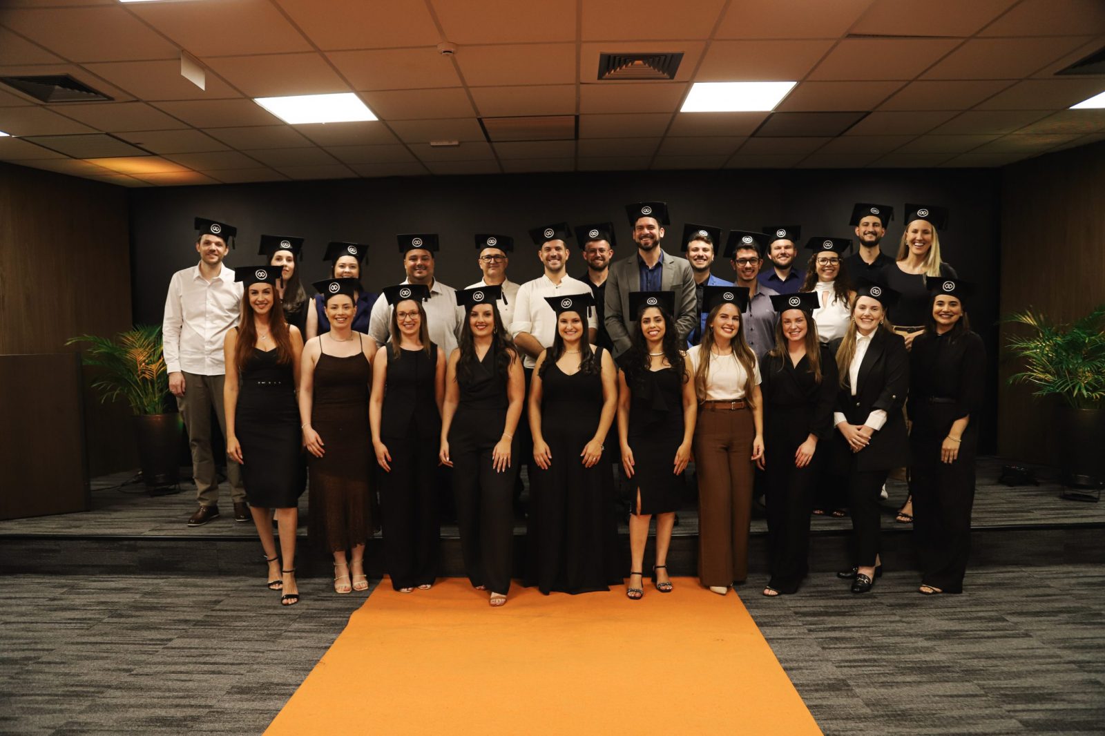 Formatura da turma de colaboradores Cresol.
