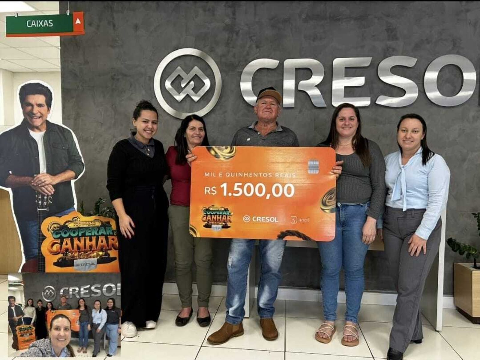 Sorteio para Cooperado