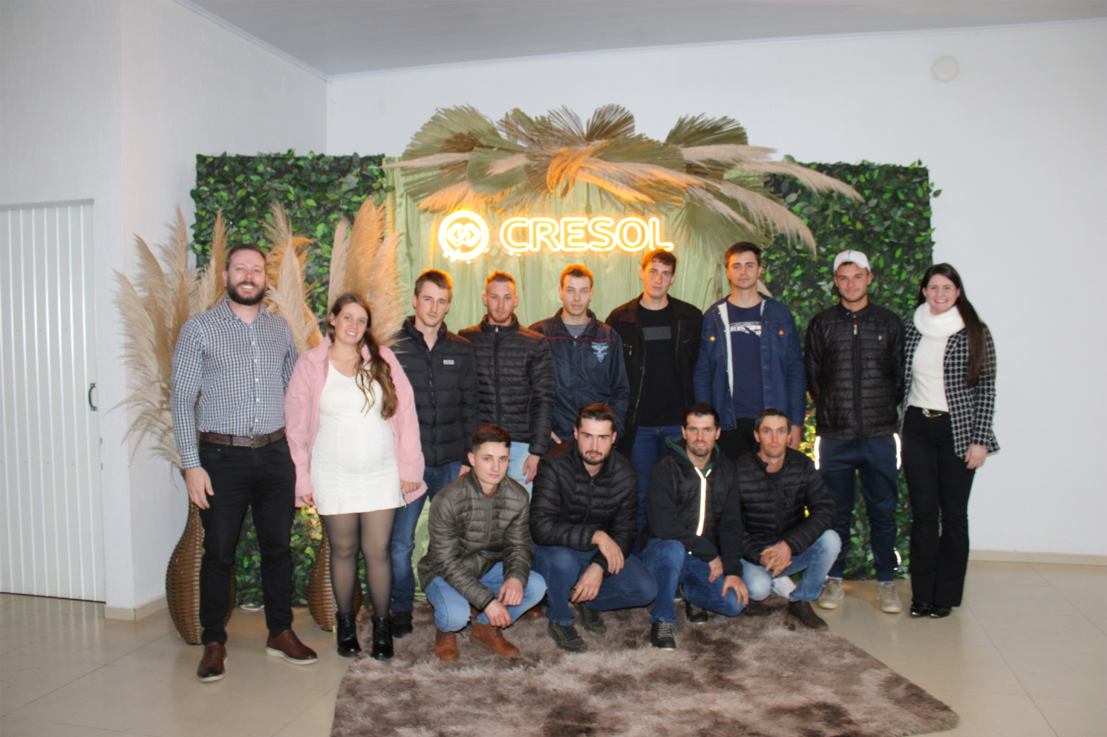 Participantes do projeto Sucessão Familiar da Cresol Rio Grande do Sul