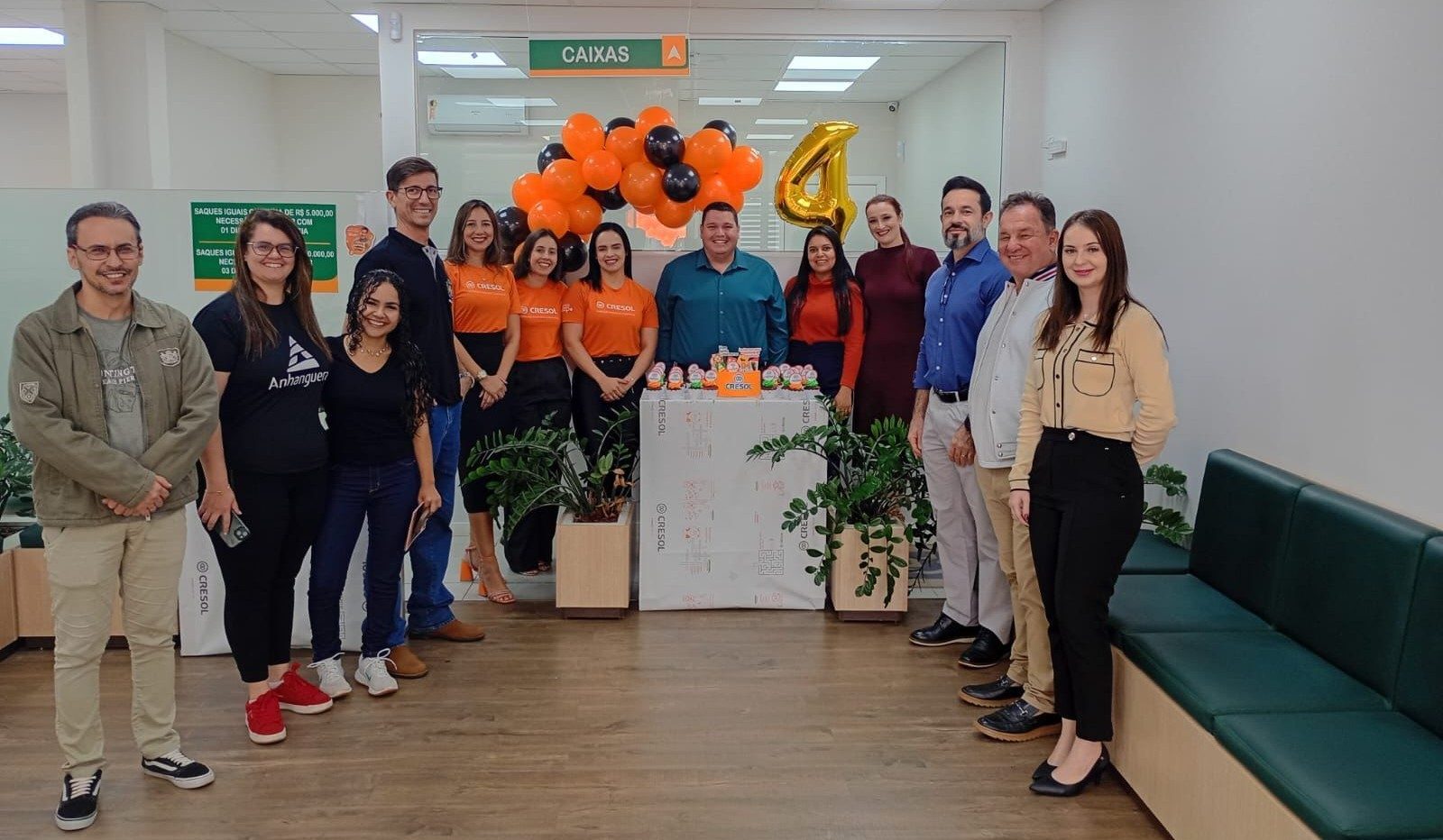 Primeira agência em MS completa 4 anos