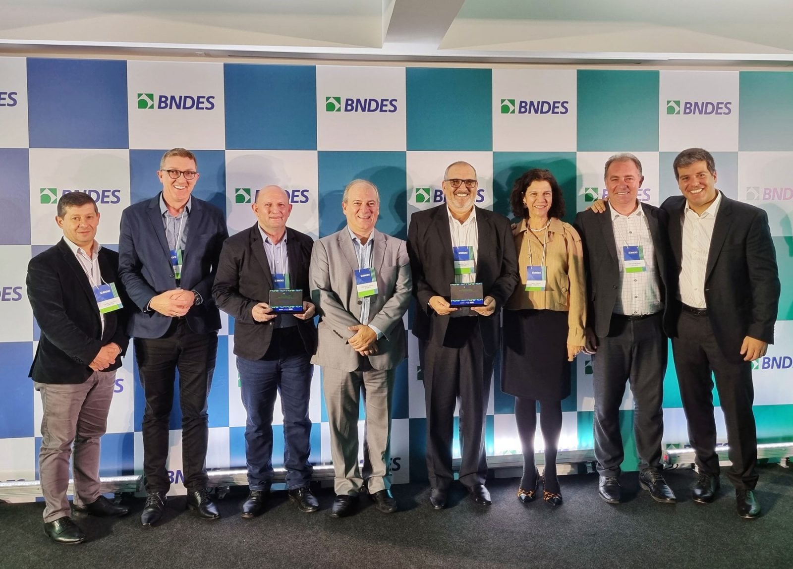 Carlos Cupercini, Cledir Magri, Bráulio Zatti, Marcelo Porteiro, Alzimiro Thomé, Maria Fernanda Coelho, Adriano Michelon e Tiago Peroba
