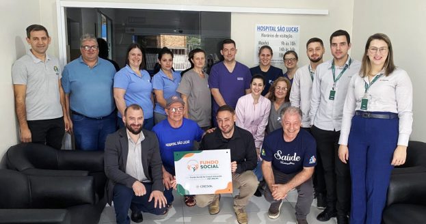 Pessoas na Agência Cresol Xavantina