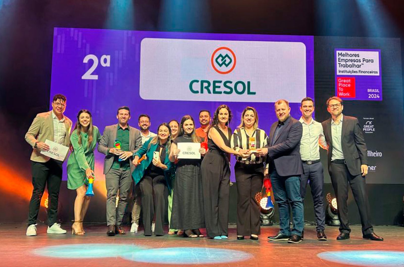 Cresol melhor instituição financeira GPTW