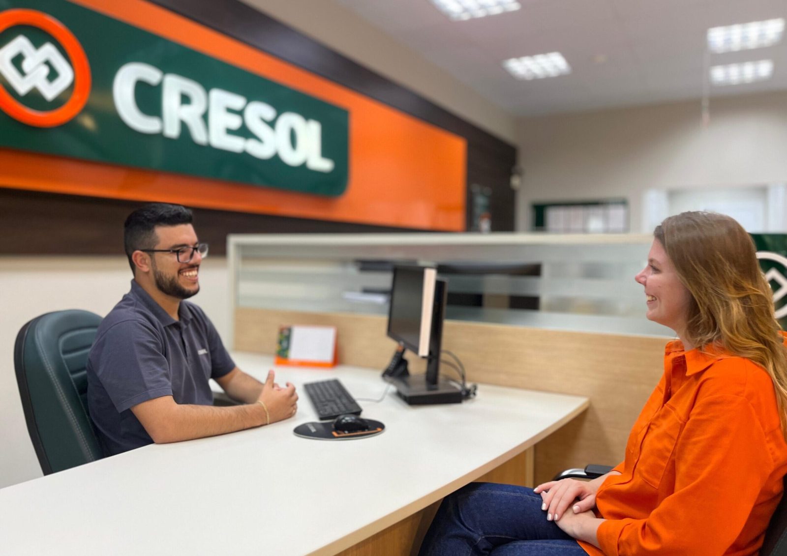 principal – cresol divulgação Atendimento em agência da cooperativa Cresol