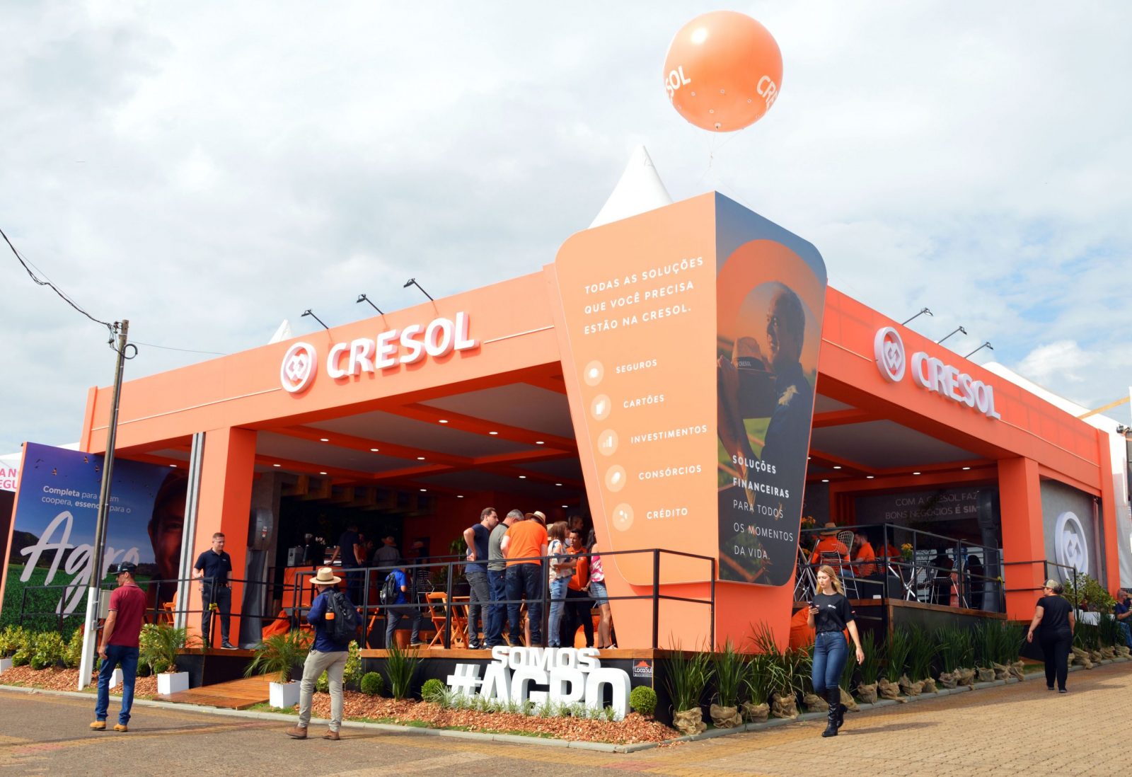 principal cresol expodireto Estande da Cresol permanecerá em um dos locais privilegiados da feira.